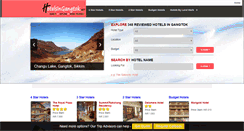 Desktop Screenshot of hotelsingangtok.net